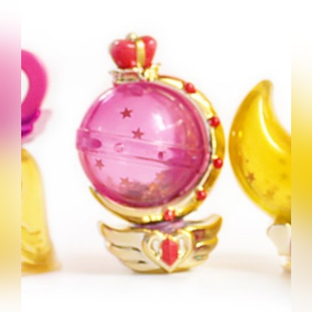 Sailor Moon Prism Power Dome Water Globe Gashapon Sailor Moon Cutie Moon Rod